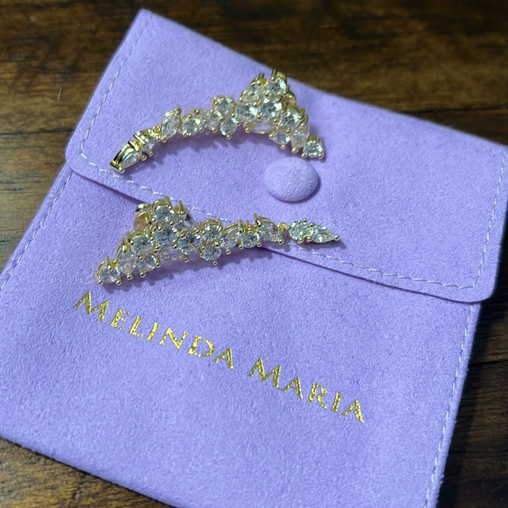 Melinda Maria Queen’s Crown Earrings